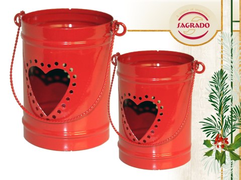 Latarenki - świeczniki serduszka