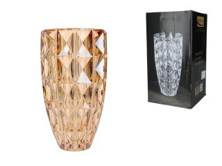 Wazon szklany mały - kolor bursztynowy