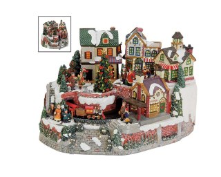 Dekoracja świąteczna 24x24x22cm