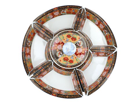 Naczynie ceramiczne do serwowania przekąsek - Lazy Suzan