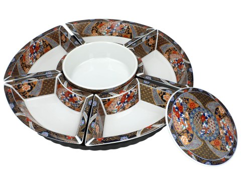 Naczynie ceramiczne do serwowania przekąsek - Lazy Suzan