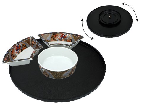 Naczynie ceramiczne do serwowania przekąsek - Lazy Suzan