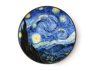 Obrazek okrągły - V. van Gogh, Gwiaździsta Noc (CARMANI)