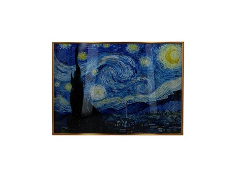 Obrazek/skrzynka maskująca, V. van Gogh, Gwiaździsta Noc.