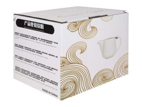 Czajnik ceramiczny z zaparzaczem