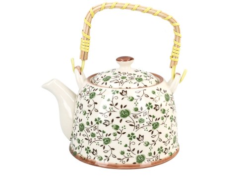 Czajnik ceramiczny z zaparzaczem