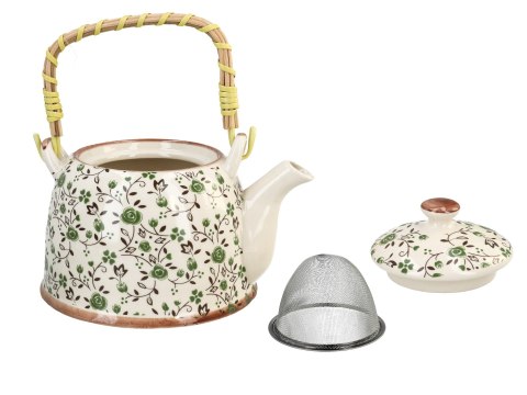 Czajnik ceramiczny z zaparzaczem