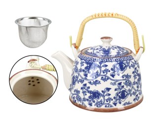 Czajnik ceramiczny z zaparzaczem