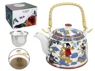 Czajnik ceramiczny z zaparzaczem