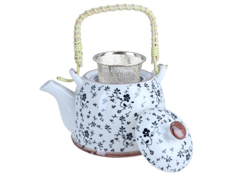 Czajnik ceramiczny z zaparzaczem