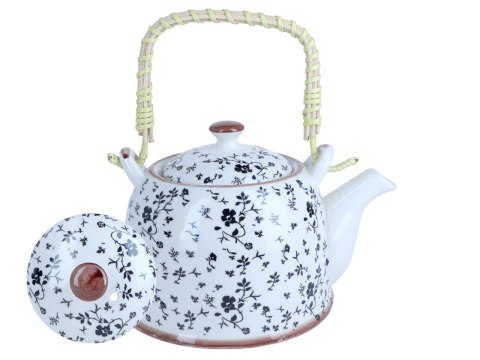 Czajnik ceramiczny z zaparzaczem