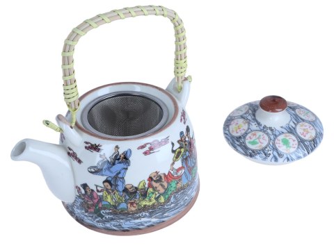 Czajnik ceramiczny z zaparzaczem