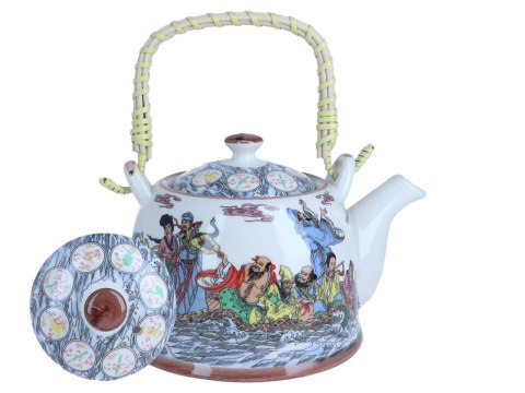 Czajnik ceramiczny z zaparzaczem