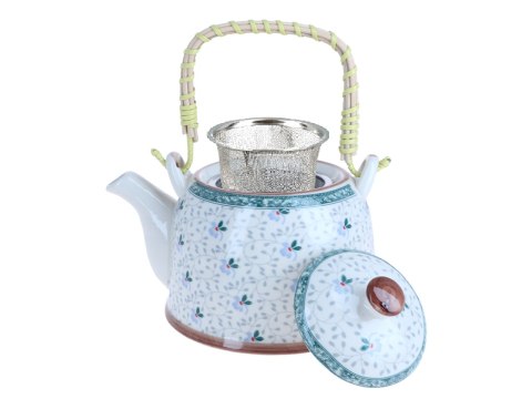 Czajnik ceramiczny z zaparzaczem