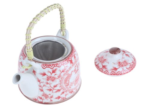 Czajnik ceramiczny z zaparzaczem