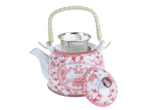 Czajnik ceramiczny z zaparzaczem