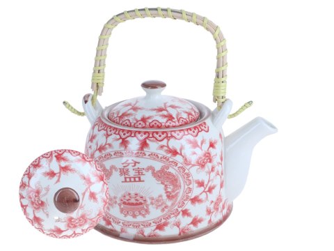 Czajnik ceramiczny z zaparzaczem