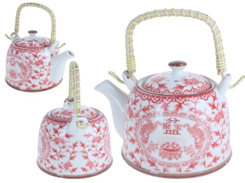 Czajnik ceramiczny z zaparzaczem