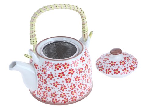 Czajnik ceramiczny z zaparzaczem