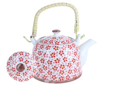 Czajnik ceramiczny z zaparzaczem