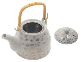 Czajnik ceramiczny z zaparzaczem