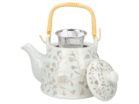 Czajnik ceramiczny z zaparzaczem