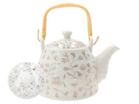 Czajnik ceramiczny z zaparzaczem