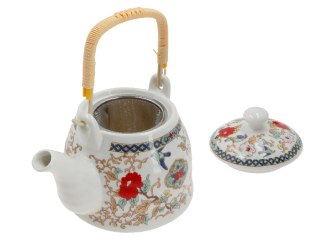Czajnik ceramiczny z zaparzaczem