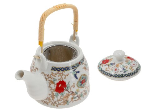 Czajnik ceramiczny z zaparzaczem