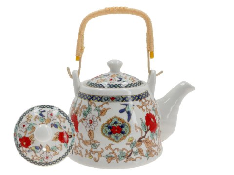 Czajnik ceramiczny z zaparzaczem