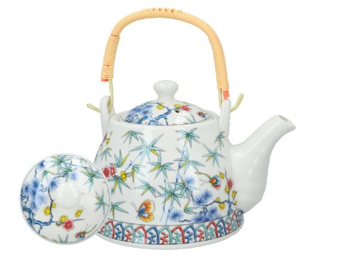 Czajnik ceramiczny z zaparzaczem