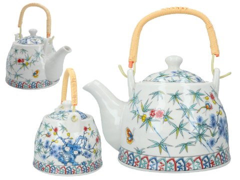 Czajnik ceramiczny z zaparzaczem