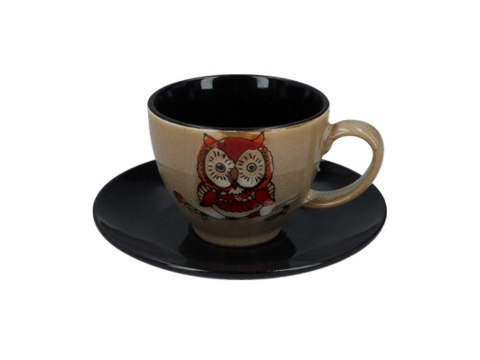 Serwis - czajnik i 6 filiżanki ze spodkami