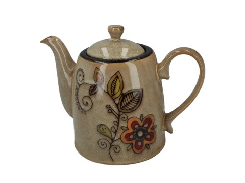 Serwis - czajnik i 6 filiżanki ze spodkami