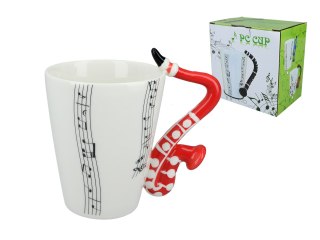 Kubek muzyczny - saksofon