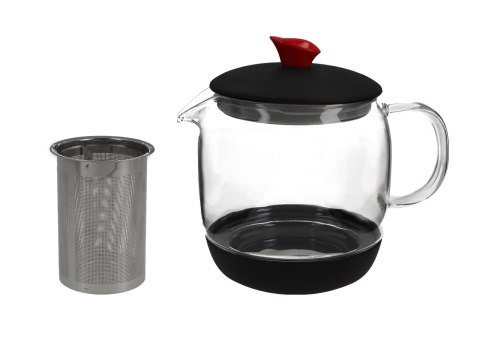 Czajnik szklany z zaparzaczem