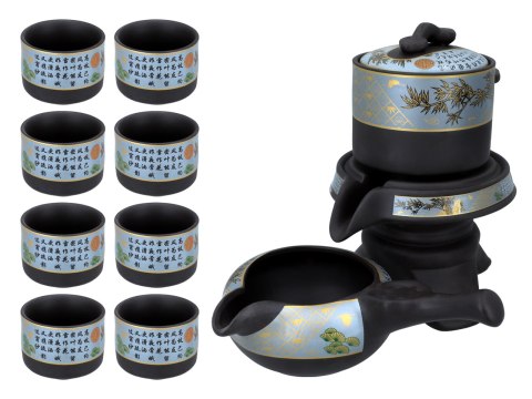 Duży zestaw do herbaty, 8 osób