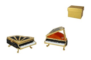 Kasetka metalowa - fortepian