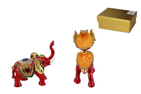 Kasetka metalowa - słoń