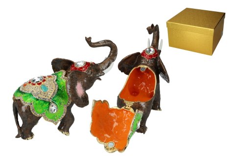 Kasetka metalowa - słoń