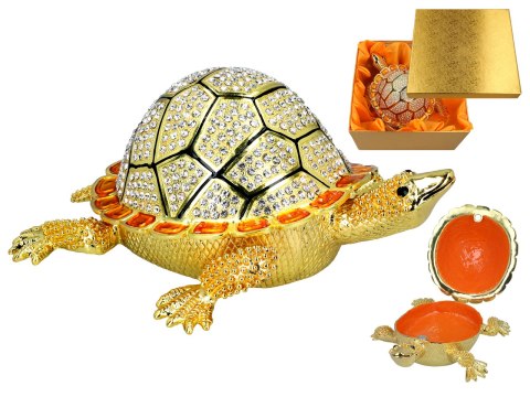 Kasetka metalowa - żółw