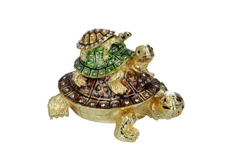 Kasetka metalowa - żółwie