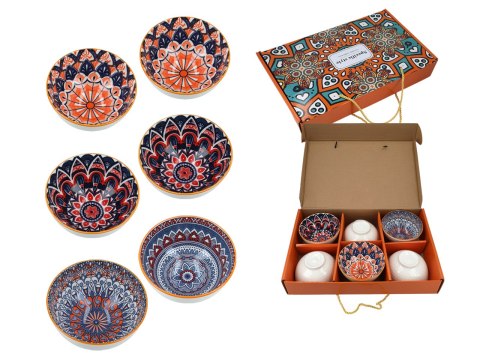 Kpl. 6 miseczek z pałeczkami