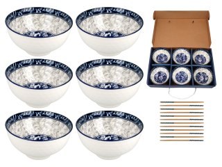 Kpl. 6 miseczek z pałeczkami