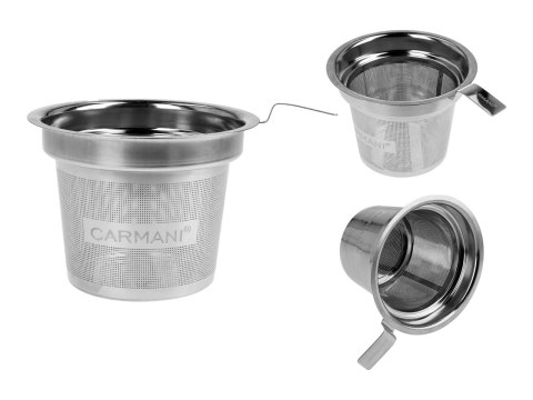 Kubek z sitkiem i przykrywką - L. Lozano, Lady`s Floral Symphony (CARMANI)