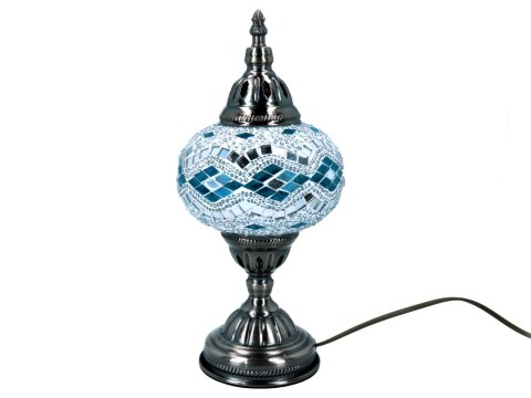 Lampa stołowa - klosz pojedynczy, wielokolorowy