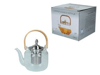 Czajnik szklany z sitkiem