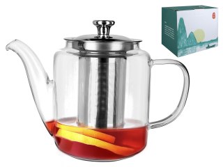 Czajnik szklany z sitkiem