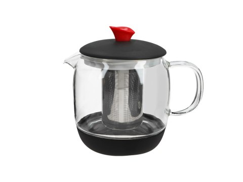 Czajnik szklany z zaparzaczem