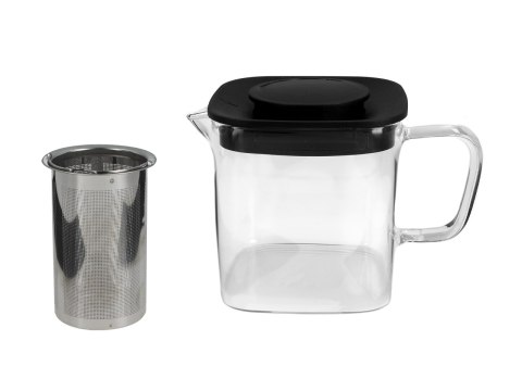 Czajnik szklany z zaparzaczem